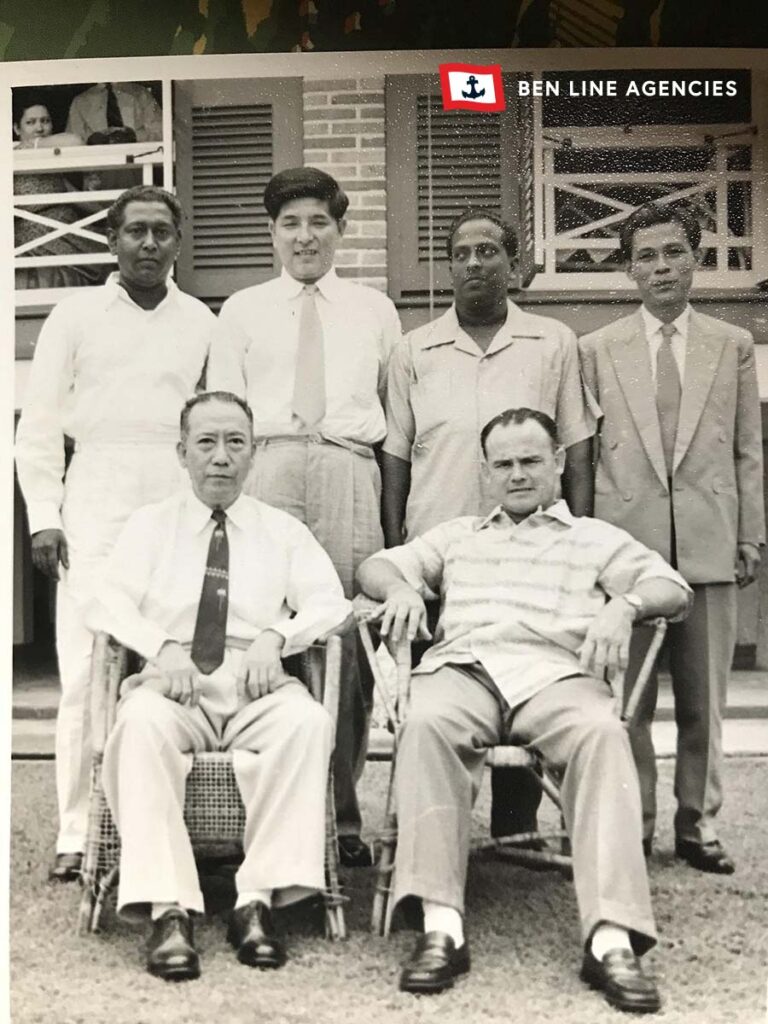 Ben Line Singapore Staff, 1951